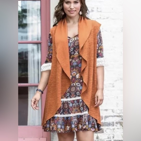 Matilda Jane “Run Through” Cardigan Size Medium - Picture 2 of 7